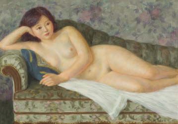 Relaxing nude by Hiroyuki Tokuda