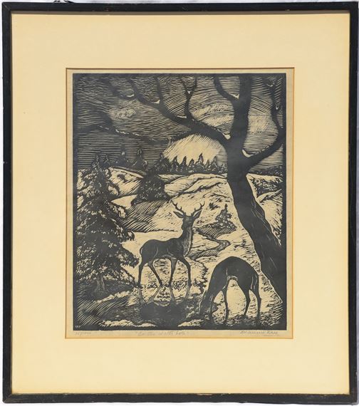 At the Water Hole - Maurice Dey