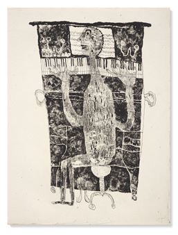 Matière et mémoire ou les lithographes à l'école. Paris : Fernand Mourlot, 1945 - Jean Dubuffet