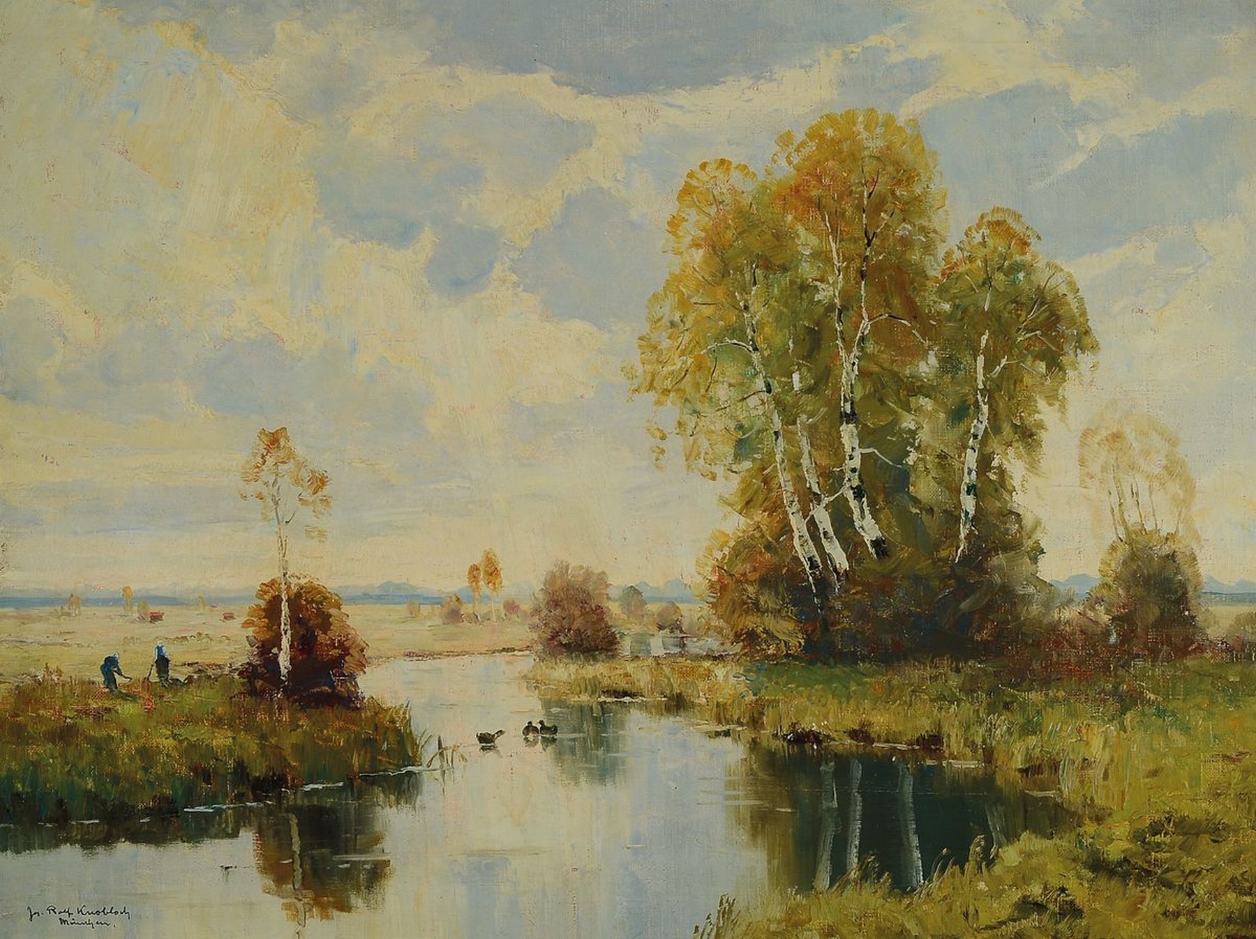 Joseph Rolf Knobloch | old water landscape | MutualArt