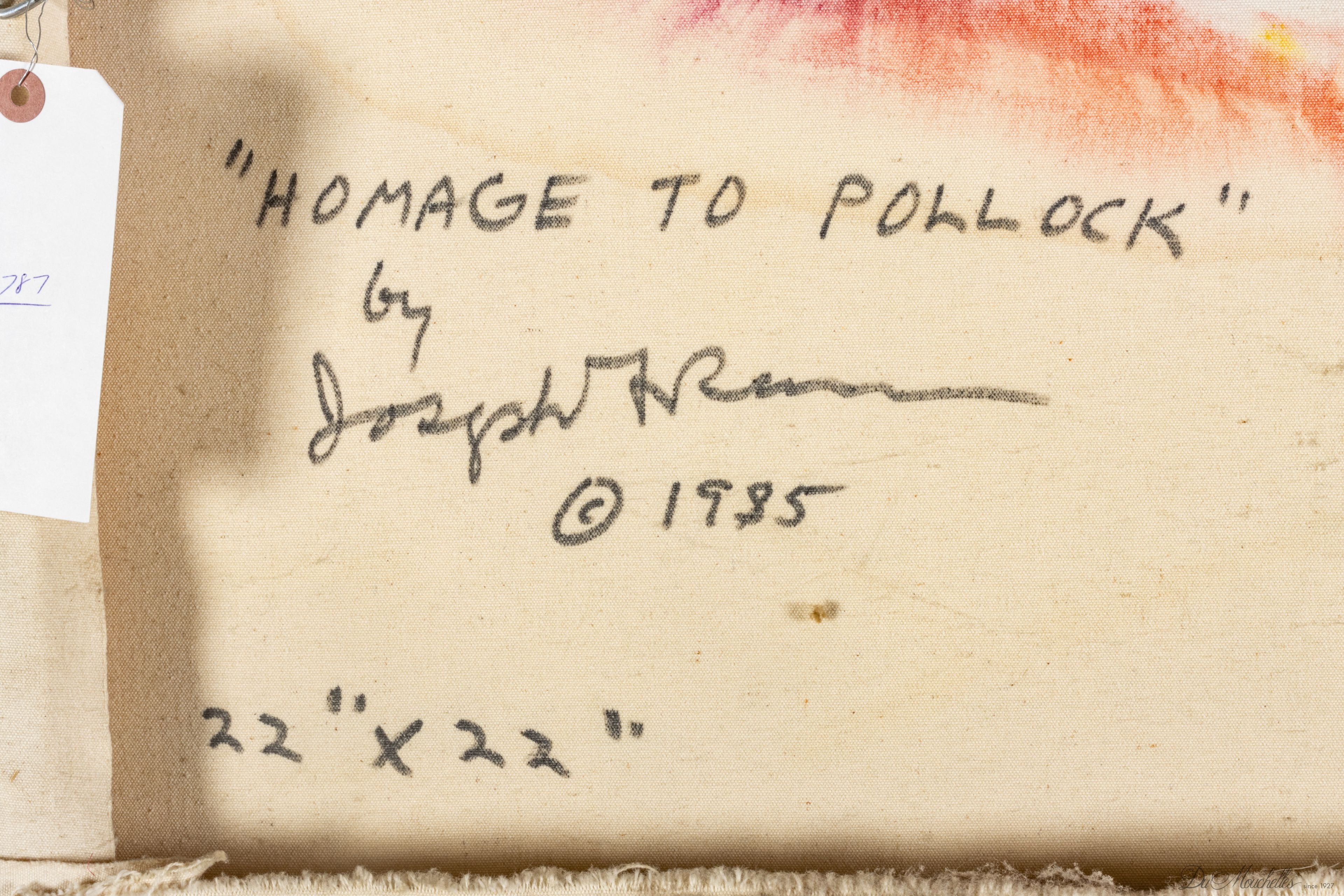 Joseph Ramsauer | HOMAGE TO POLLOCK | MutualArt