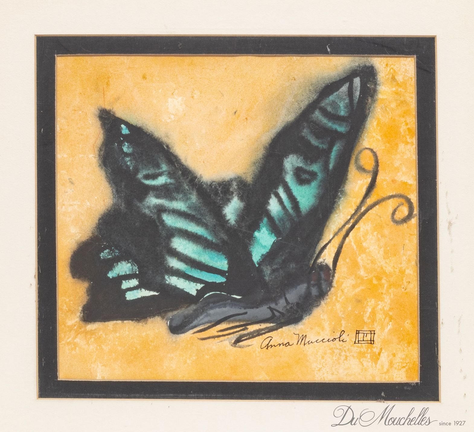 Artwork by Anna Muccioli, BUTTERFLY, Made of PASTEL