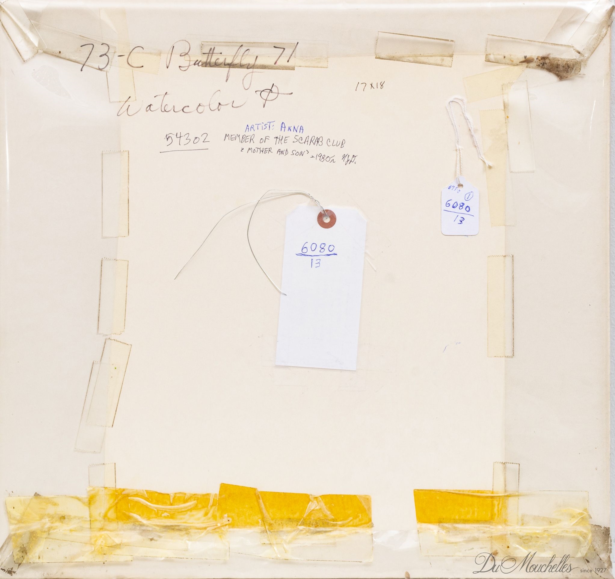 Artwork by Anna Muccioli, BUTTERFLY, Made of PASTEL