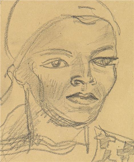 Maggie Laubser | Portrait Study (20) | MutualArt