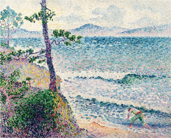 Henri-Edmond Cross | Avant l'orage (La baigneuse) (1907 - 1908