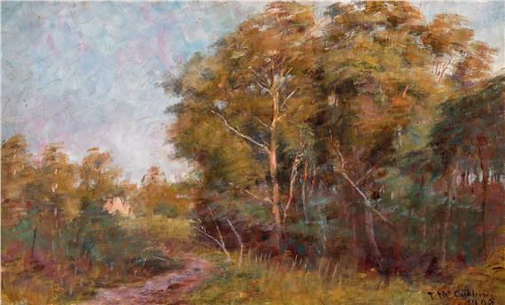 BUSH LANDSCAPE by Frederick McCubbin, 1905