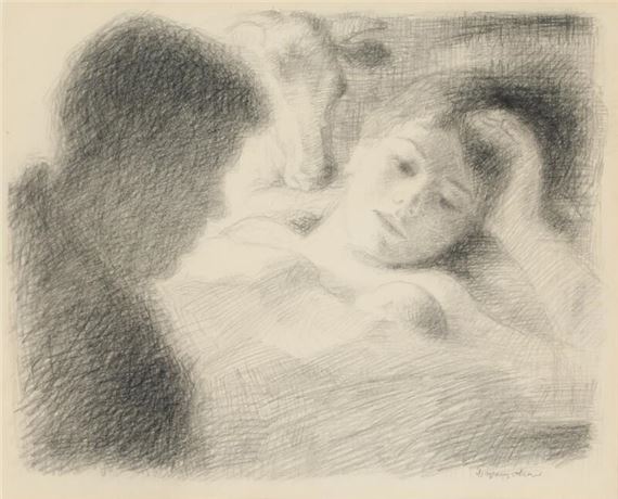 Composition with figures by Ib Spang Olsen