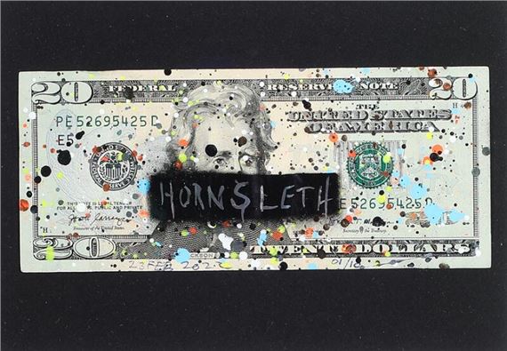 Kristian von Hornsleth | 20 Dollar bill (2022) | MutualArt