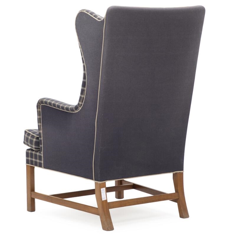 Kaare Klint Wing back easy chair of mahogany MutualArt