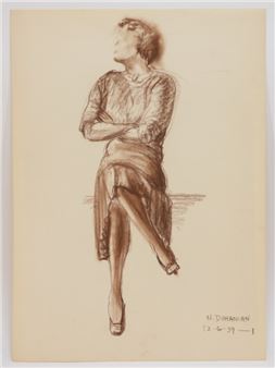 Female Figure Study - Nevart Dohanian