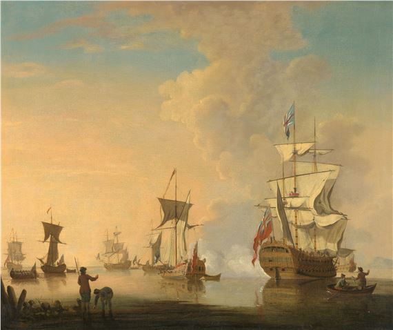 The Morning Gun by Francis Swaine