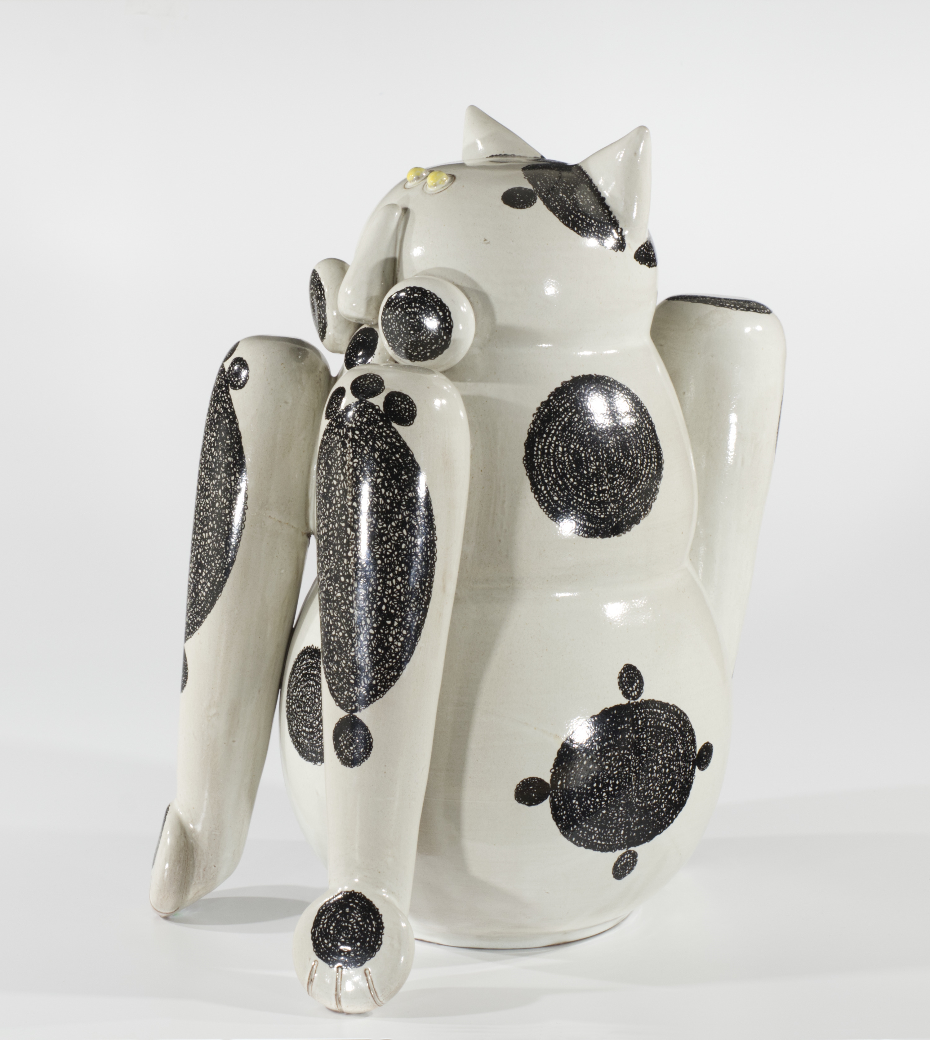 Pravoslav Rada | BLACK AND WHITE CAT (1983 - 1984) | MutualArt