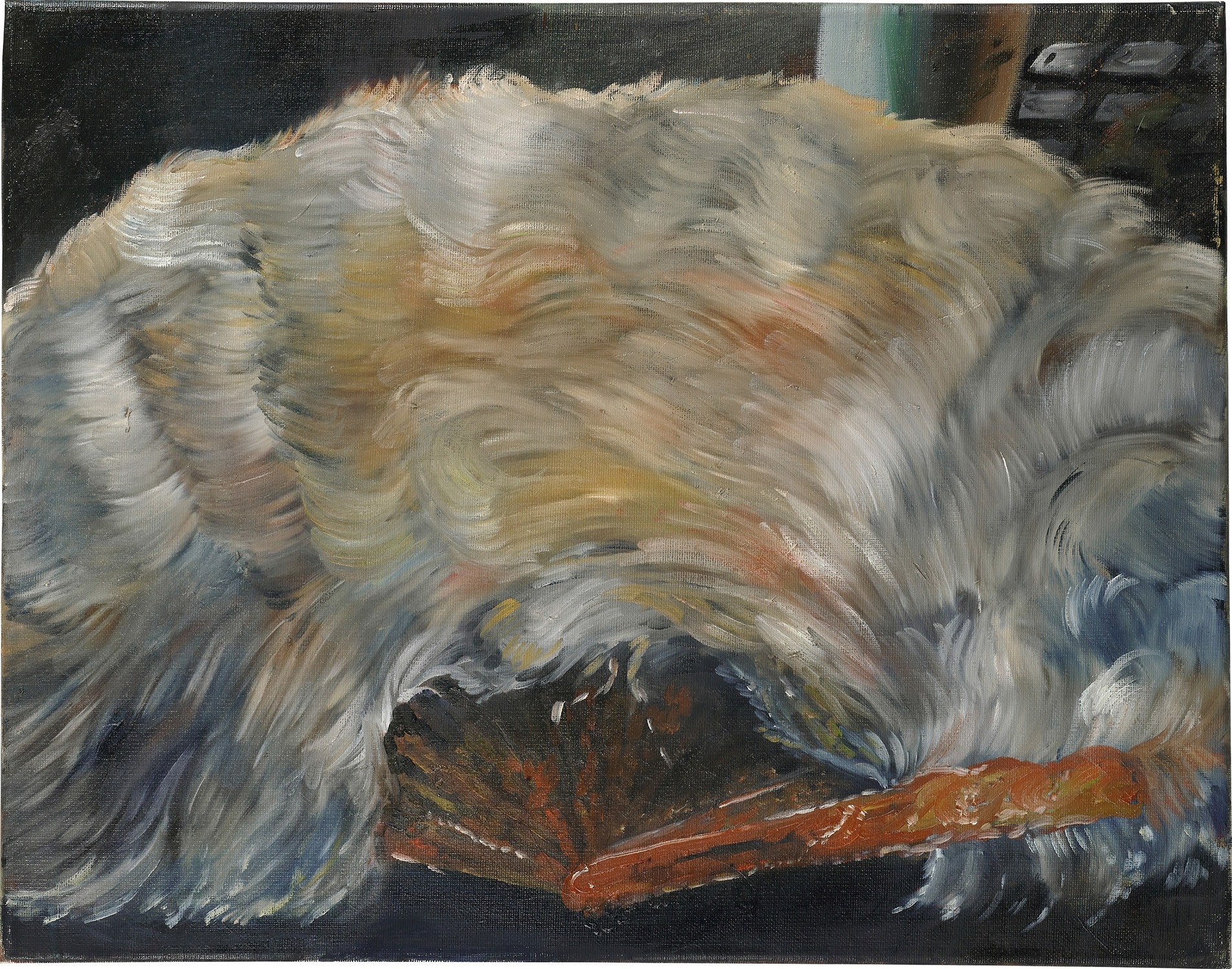 Artwork by Issy Wood, More shields, Made of oil on canvas