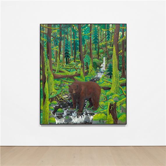 Bear in the Deep Woods by Ben Sledsens, Painted in 2018, 2019
