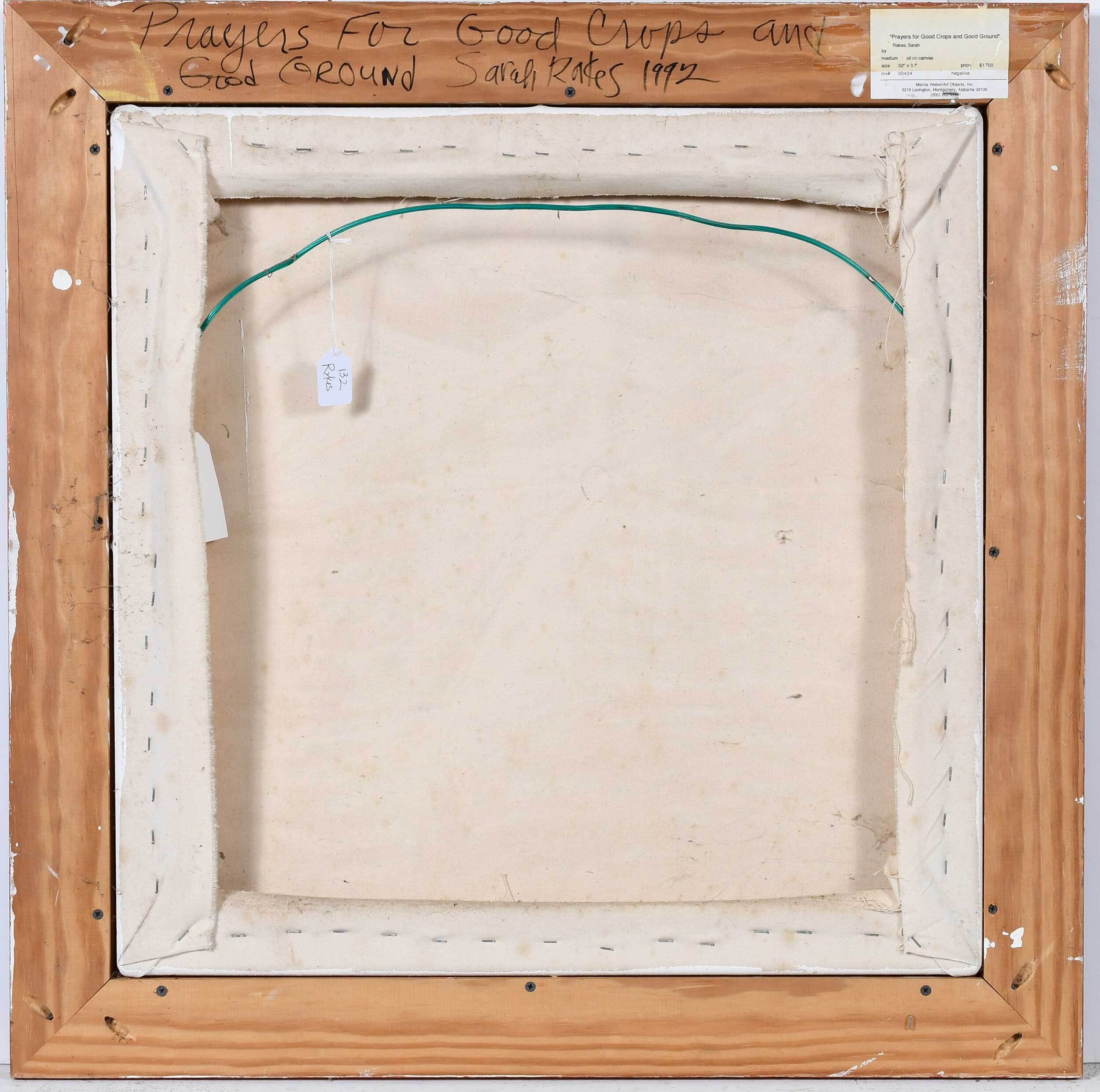 Sarah Rakes | Prayers for Good Crops (1992) | MutualArt