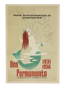 A Danish Arts and Crafts and Industrial Design poster - Arne Ungermann