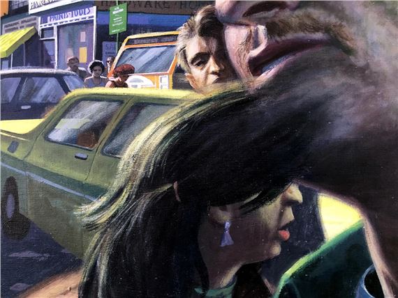 Street Crossing by Robert Birmelin, 1986