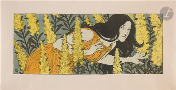 Inquiétude by Eugène Grasset, 1897