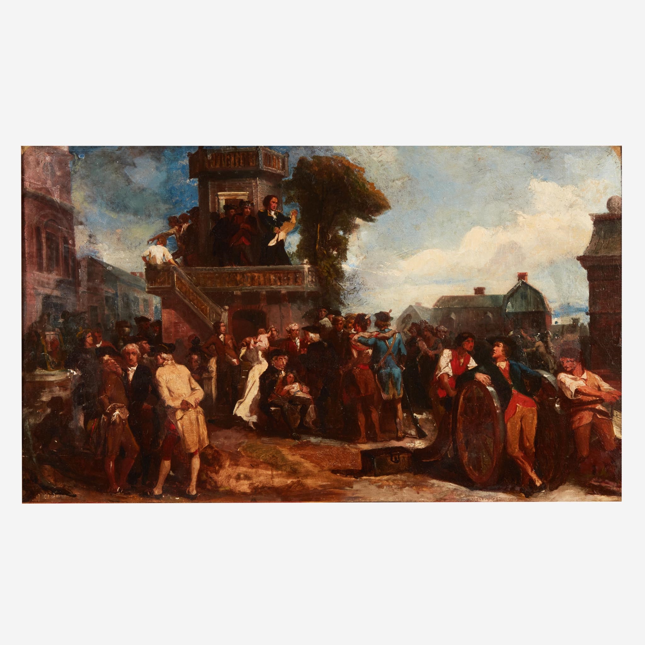 Peter Frederick Rothermel | A Study for The First Reading of the ...