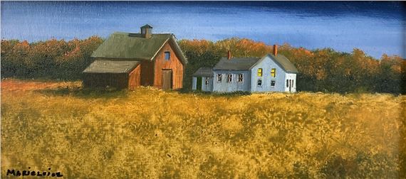 Green Hill Farm, Yarmouth Port by Marieluise Hutchinson, Late 20th c.