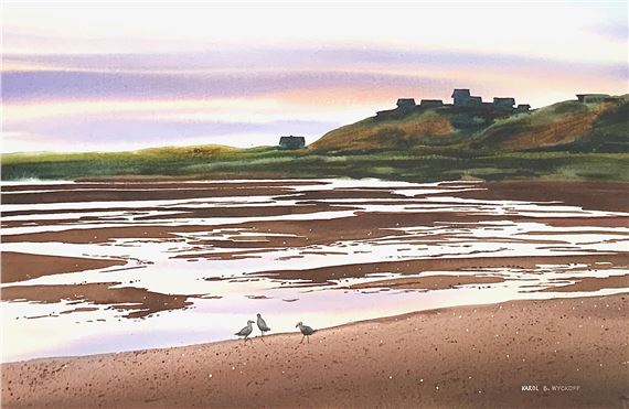 Corn Hill, Truro by Karol B. Wyckoff, Late 20/early 21stc .