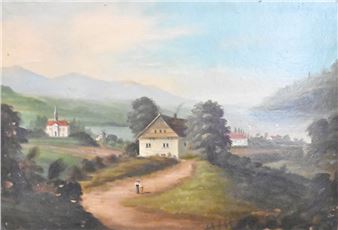 countryside landscape - Julius Holm