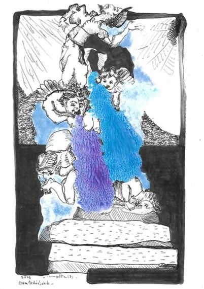 Storm (3) by Corinne Medina Saludo, 2020