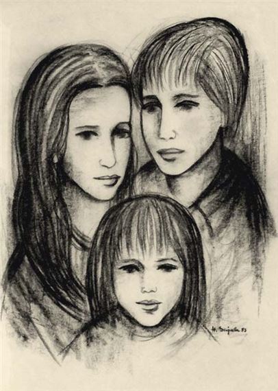 Mädchen by Helena Scigala, 1983