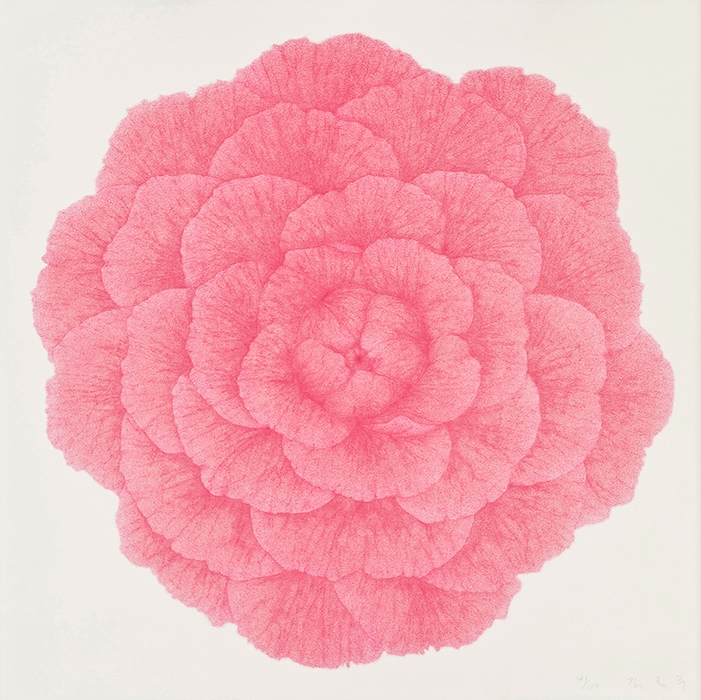 Artwork by Hong-sik Kim, Untitled, Made of lithograph, embossing