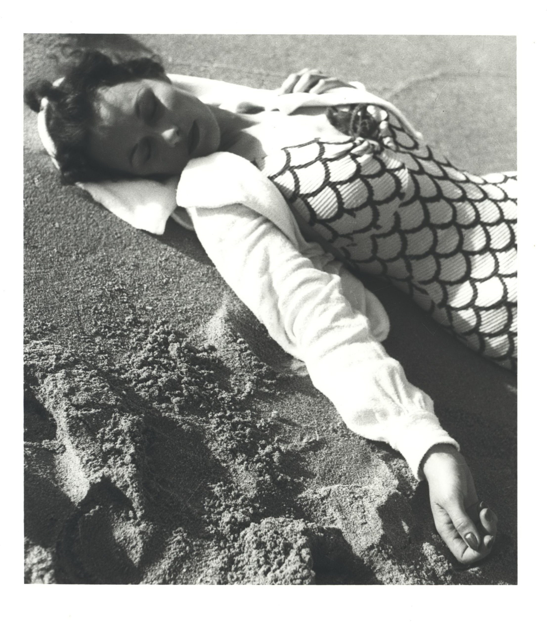 Beachwear Fashion Shot by Olive Cotton, 1938