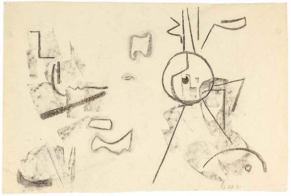 Untitled by Willi Baumeister, 1953