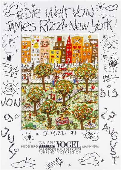 James Rizzi | Welcome to the Big Apple (1990) | MutualArt