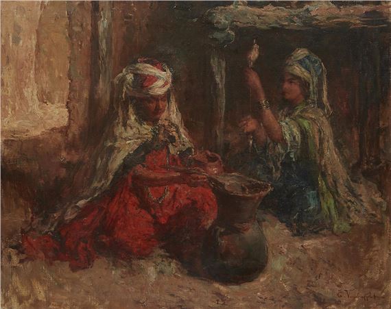 LA FILEUSE by Edouard Verschaffelt