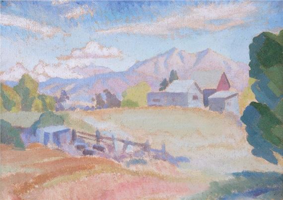 Epworth, South Canterbury by Robert Nettleton Field, 1927