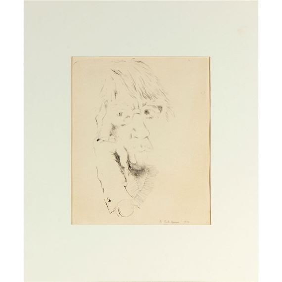 Imogen Cunningham I by Ruth Asawa, 1970