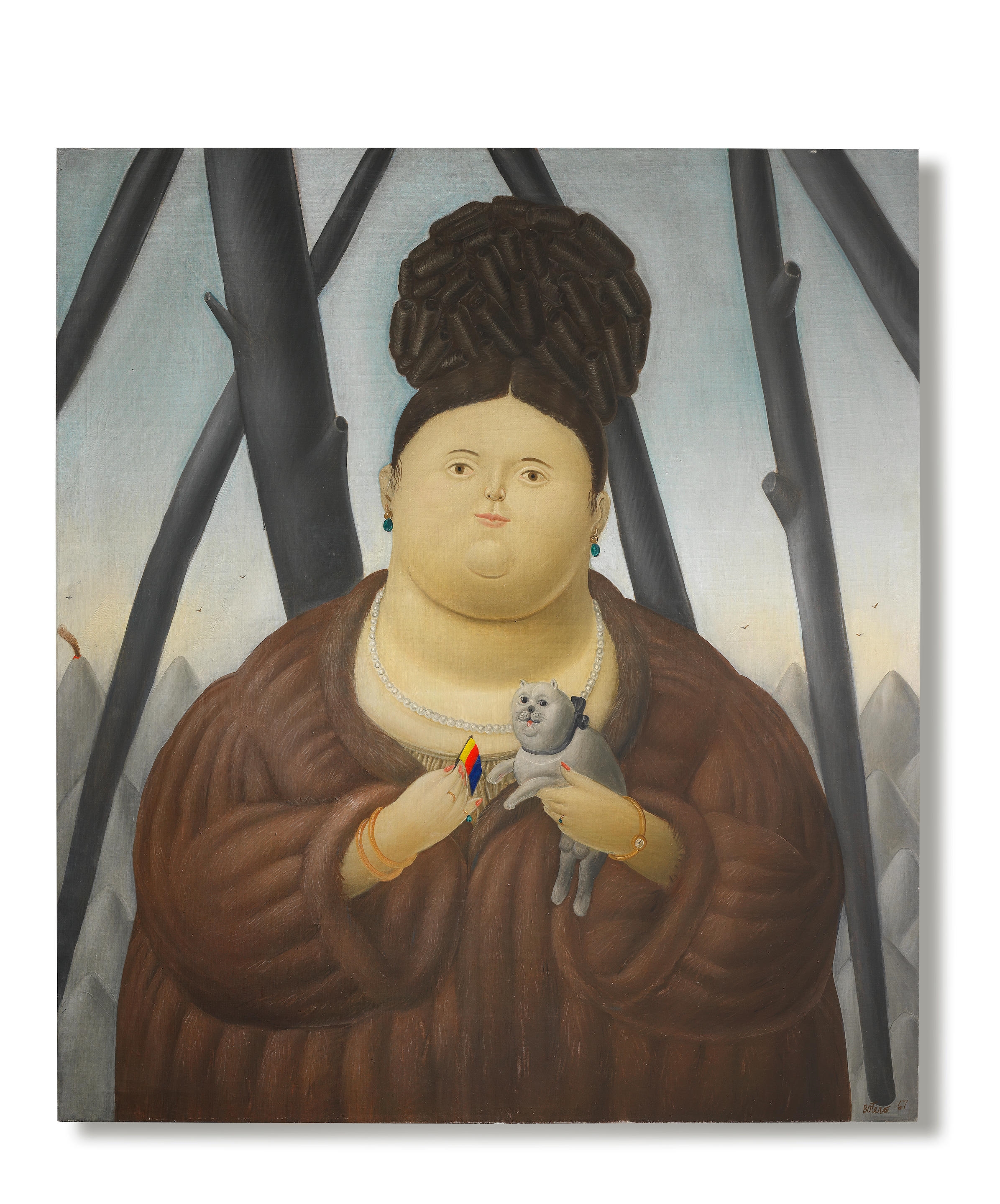 Fernando Botero | La Primera Dama | MutualArt