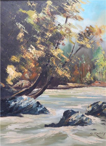 La rivière by Gaston Rebry