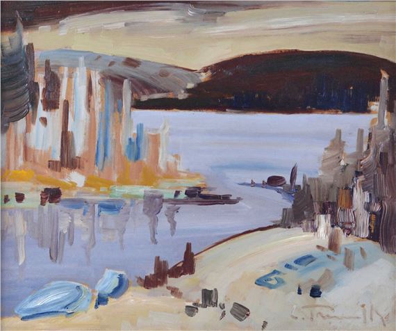 Lac calme by Louis Tremblay