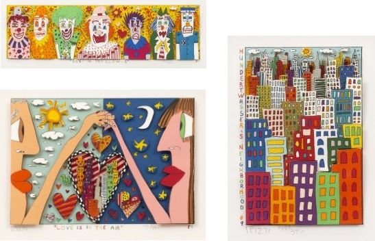 James Rizzi | JUNK YARD DOGS (1989) | MutualArt