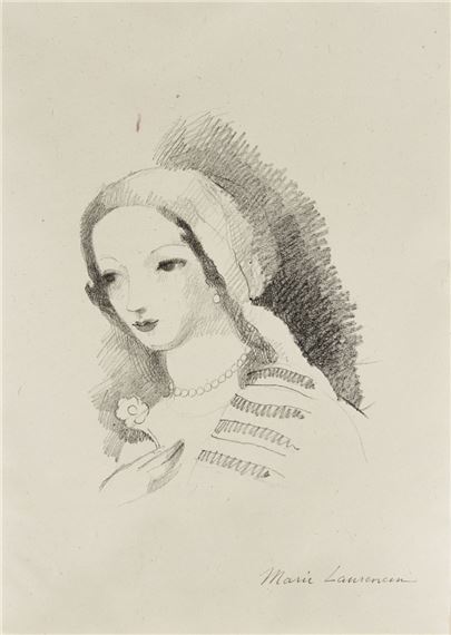 Marie Laurencin | LAURENCIN Marie (1883-1956) La princesse