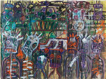 Sans titre - Aboudia