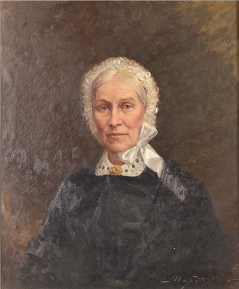 Portrait of Elizabeth Arnot Fleming by John Wycliffe Lowes Forster