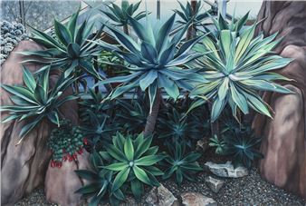 Blue Palm - Simeon Lagodich