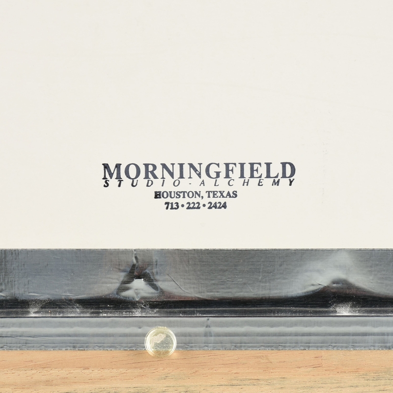 Artwork by Simeon Lagodich, Blue Palm, Made of watercolor on paper