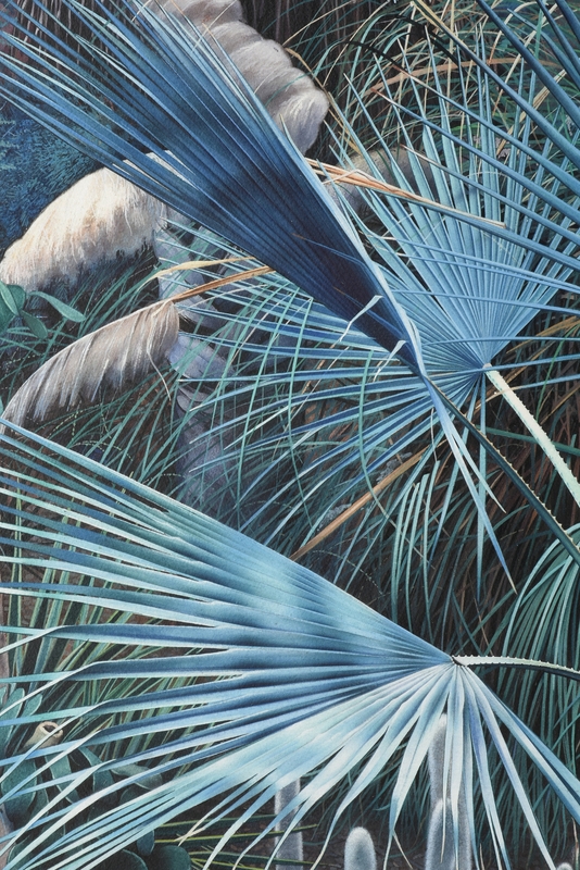 Artwork by Simeon Lagodich, Desert Room, Made of watercolor on paper