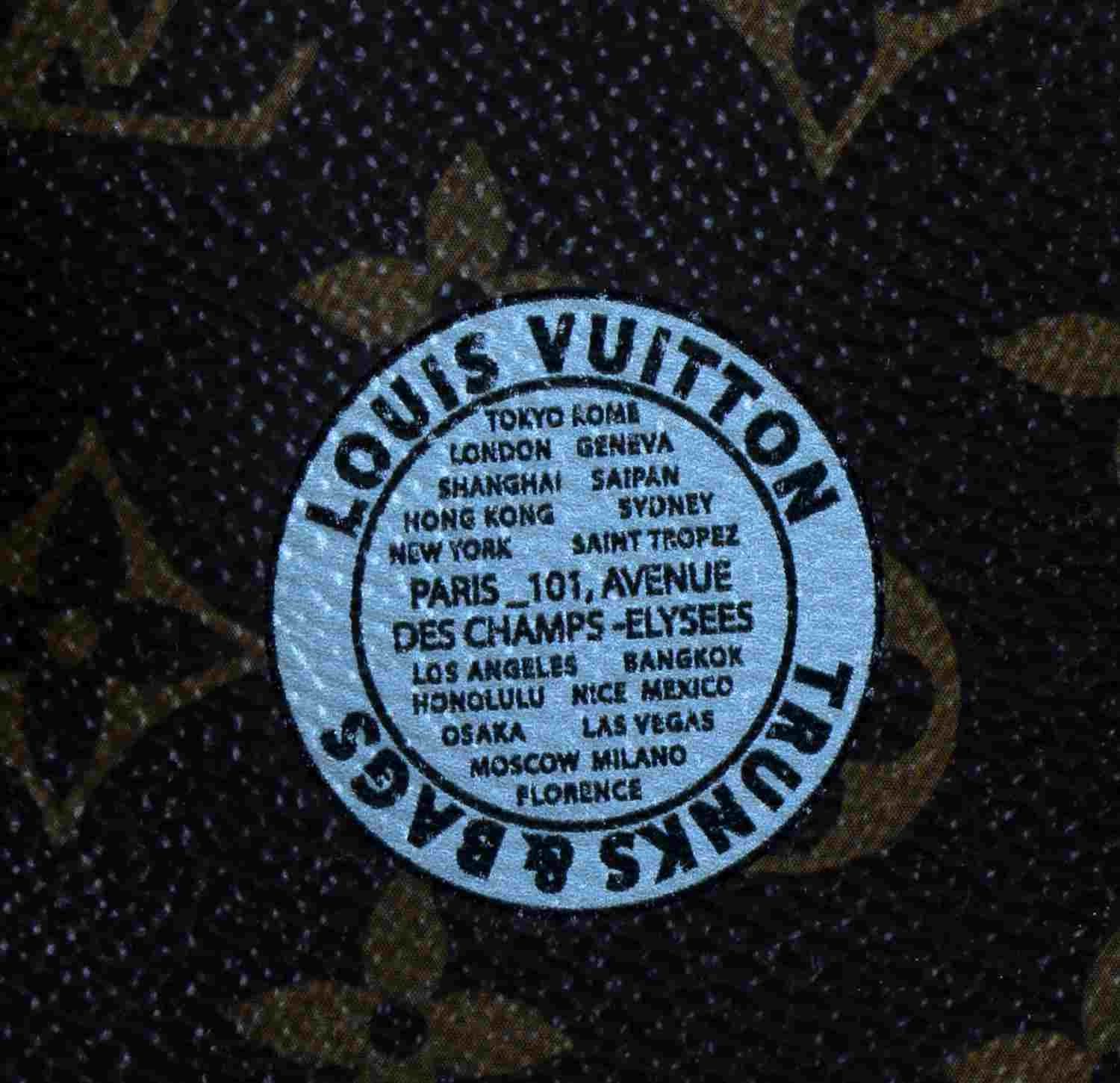 Louis Vuitton Damier Azur St. Tropez Summer Trunk Of Coated Canvas