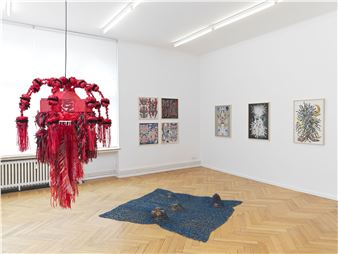 Haegue Yang: Mesmerizing Mesh – Paper Leap and Sonic Guard - Barbara Wien
