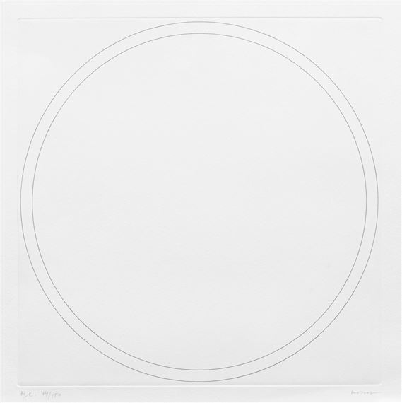 "Cercle" by Olivier Mosset