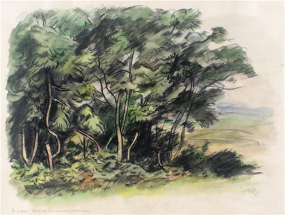 Blick aus dem Fenster (Horsham) by Richard Ziegler