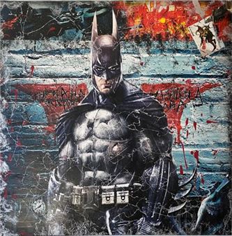 Sandrine HAYAT (XX-XXI). Gotham Night, Batman, - Sandrine Hayat